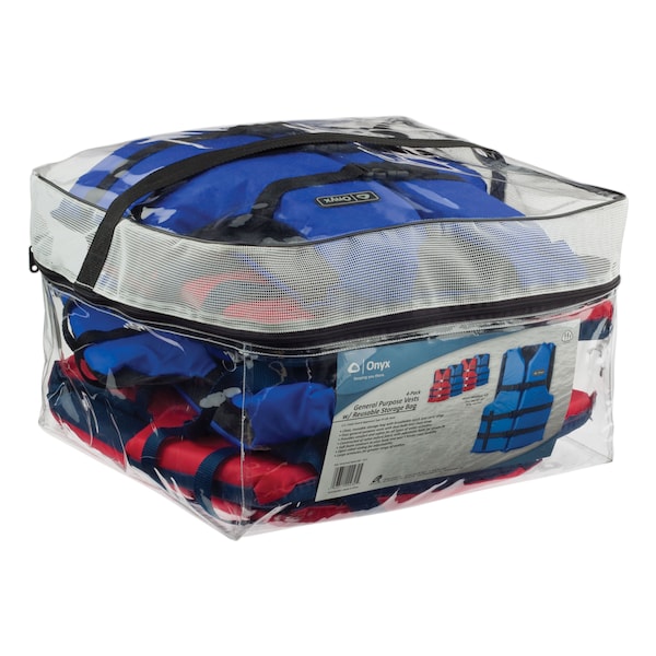 Onyx Onyx 103200-999-004-12 Kit Of Four General Purpose Vests with Reusable Storage Bag 103200-999-004-12 - main